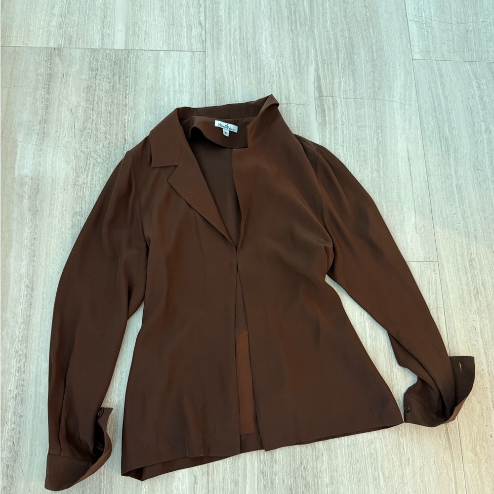 Mirror Palais Brown Blouse
